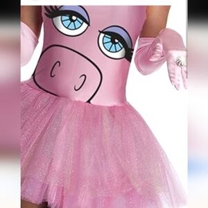 Miss Piggy Costume Dress, Disney's Muppet Studios, pink women's size M